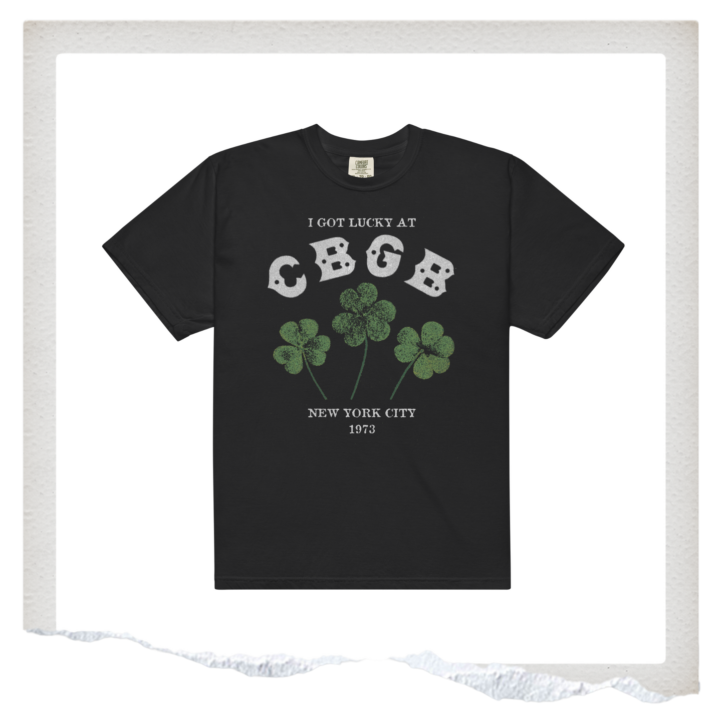 Lucky at CBGB Tee