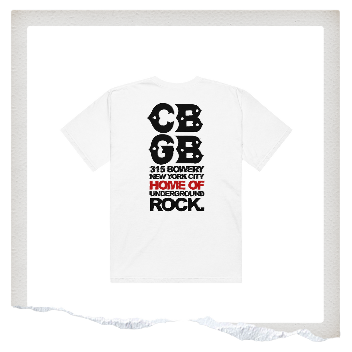 CBGB NYC 1973 Tee