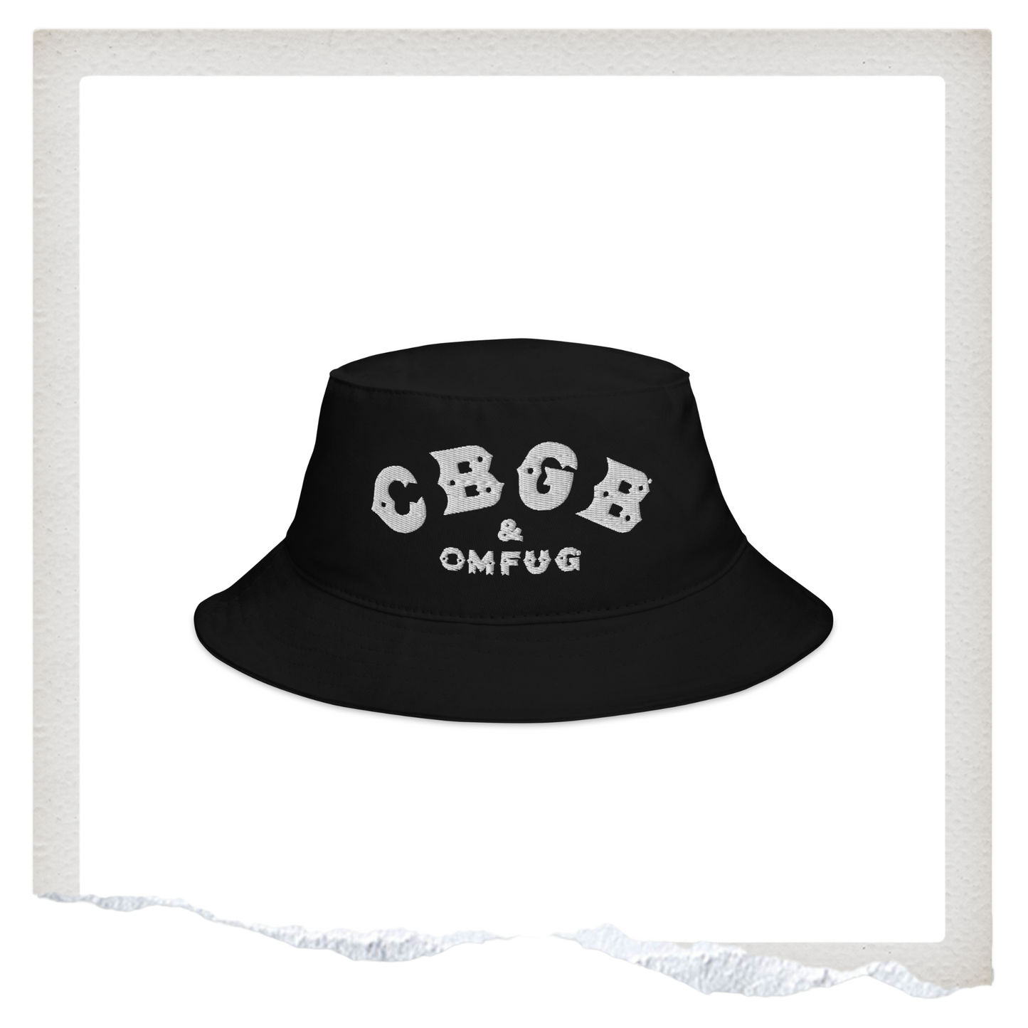 CBGB Logo Bucket Hat
