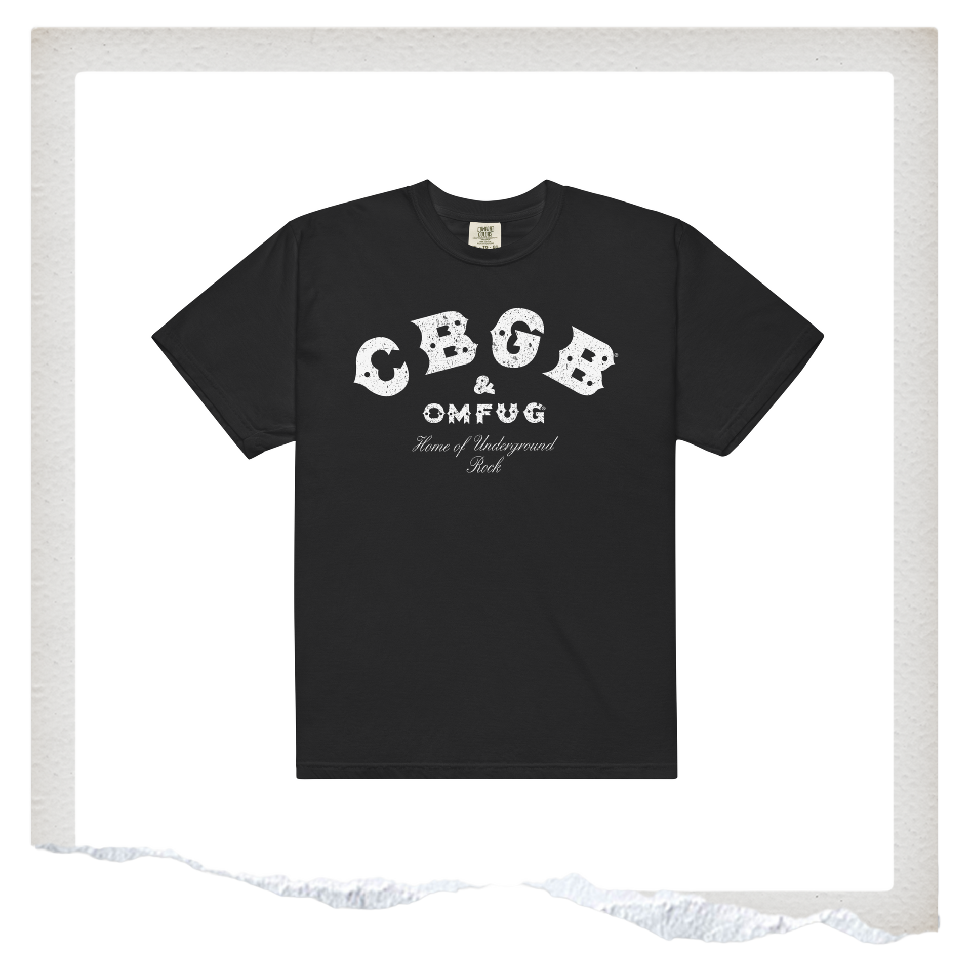 Official CBGB Store - Distressed CBGB Logo T-Shirt