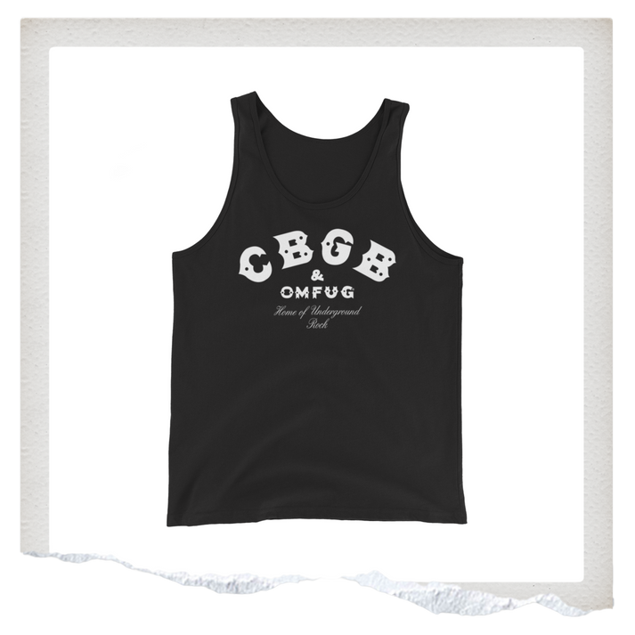 Official CBGB Store - Black CBGB Logo Tank Top