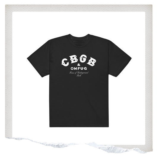 CBGB Black Logo Tee