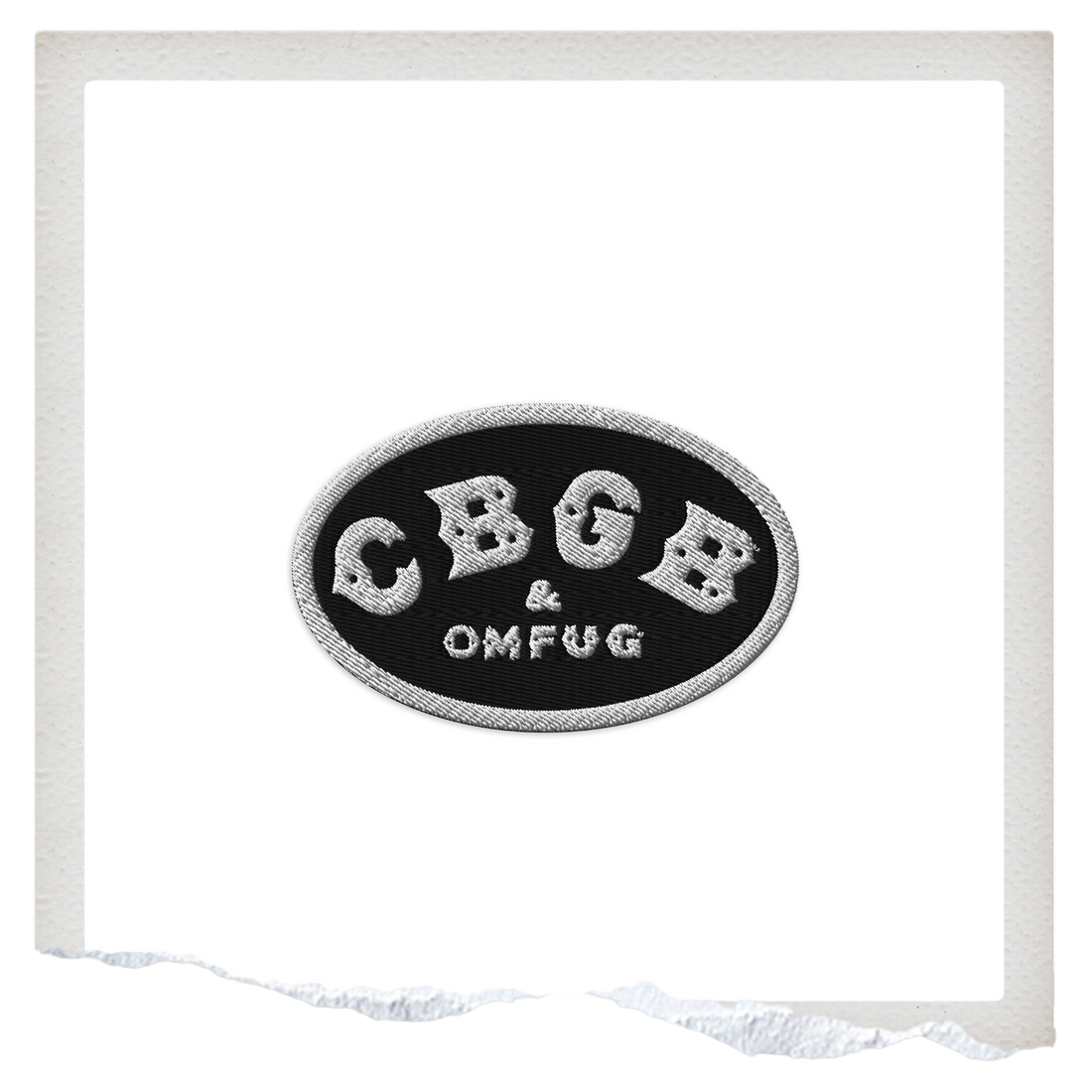 Official CBGB Store - CBGB Logo Patch