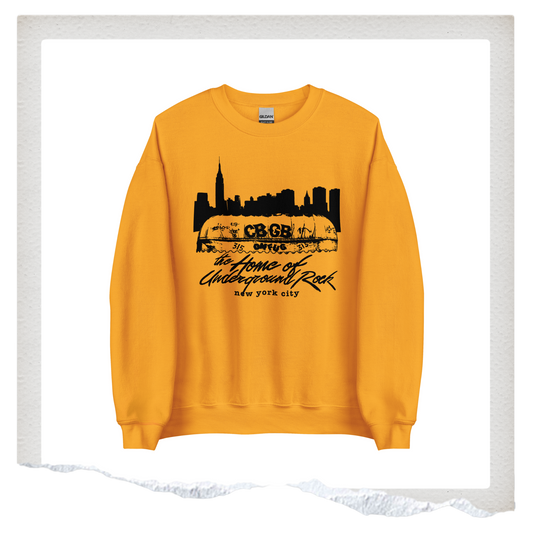 Yellow CBGB Sweatshirt