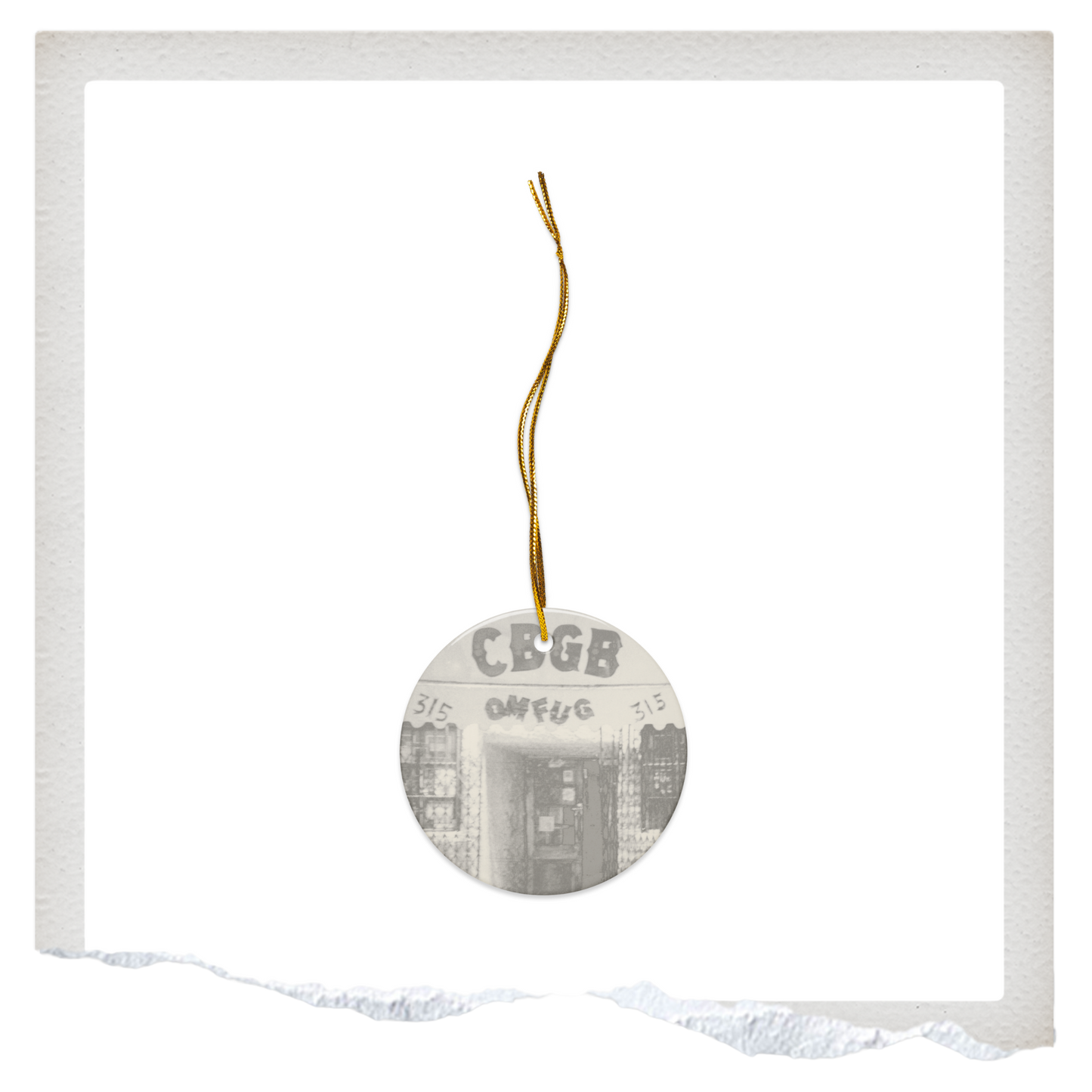 CBGB Ornament